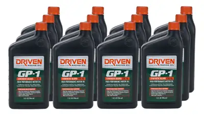 Driven Racing Oil GP-1 15w40 SemiSynthetic Case 12 x 1 Quart