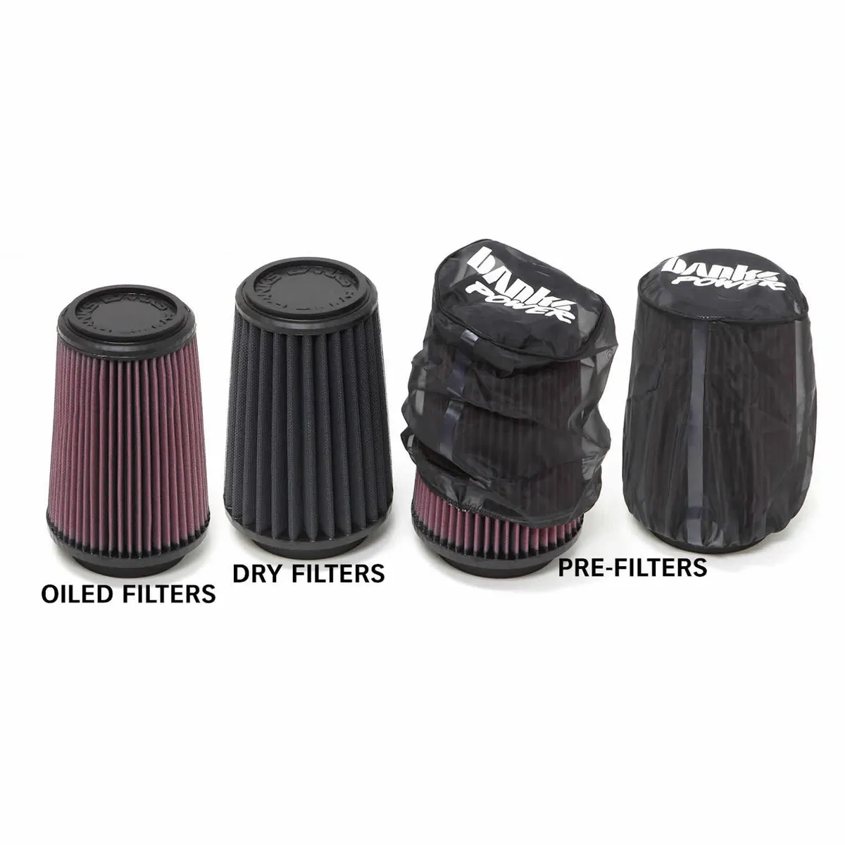 Ram-Air Cold-Air Intake System Oiled Filter 97-06 Jeep 4.0L Wrangler TJ Banks Power product image