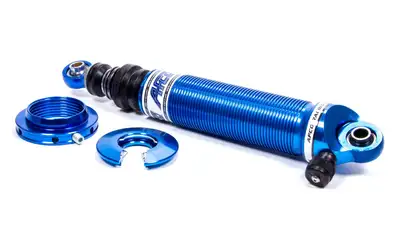 AFCO Racing Aluminum Coil-Over Double Adjustable Eliminator Shock 5 Inch Stroke 12 Inch Com 16.90 Inch Ext