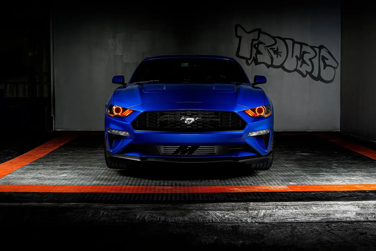 ORACLE Lighting 2015-2017 Ford Mustang V6/GT/Shelby ColorSHIFT DRL Upgrade w/Halo Kit product image