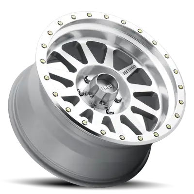 Method Race Wheels Aluminum Wheels 17x8.5 Double Standard MR304 Bolt Pattern 6 On 139.7 Offset 0 Lip Size 2.6 Machined SL Clear Coat Method