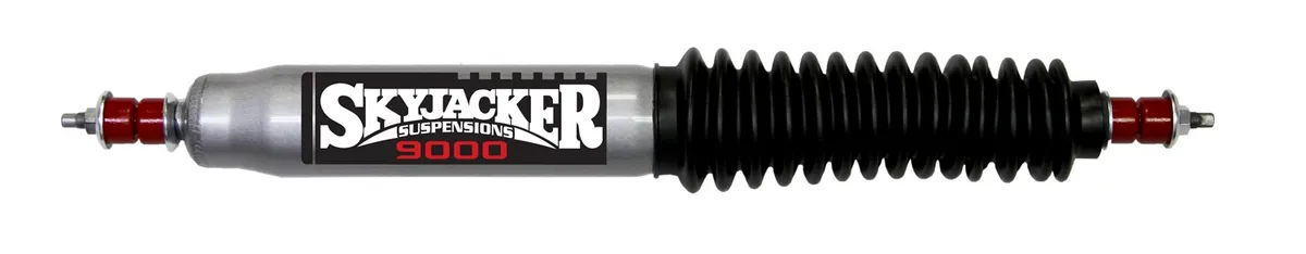 Steering Stabilizer Extended Length 20.21 Inch Collapsed Length 12.05 Inch Silver w/Black Boot Replacement Cylinder Only No Hardware Included Skyjacker product image