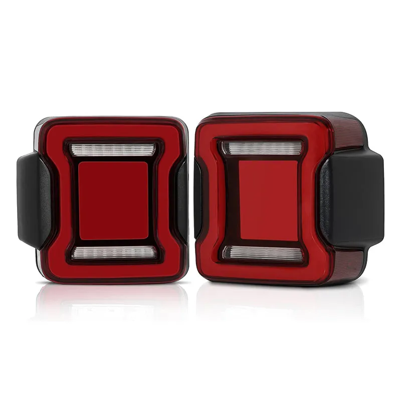 JL Styling LED Taillights Assembly for 2007-2018 Jeep Wrangler JK JKU product image