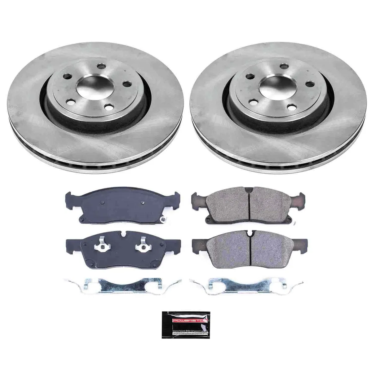 Autospecialty Brake Kit Front 2011-2018 Dodge Durango 2011-2012 Jeep Grand Cherokee product image