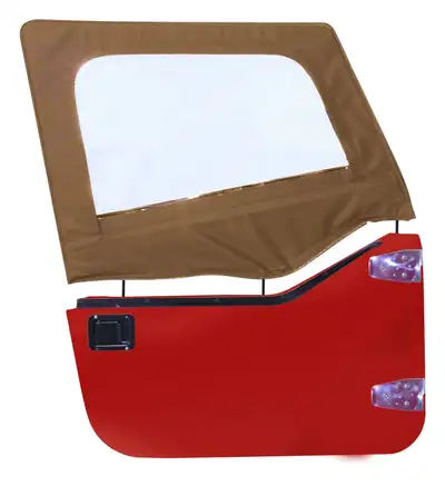 Crown Automotive Jeep Replacement 1987-1995 Wrangler YJ with Half Doors; Spice; Does not include the frames