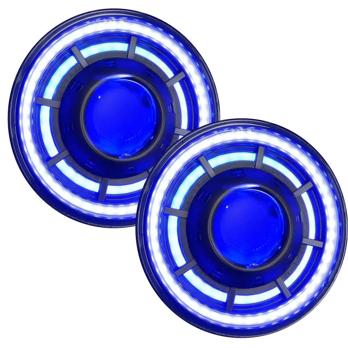 Oracle Oculus 7" ColorSHIFT Bi-LED Projector Headlights for Jeep JK product image