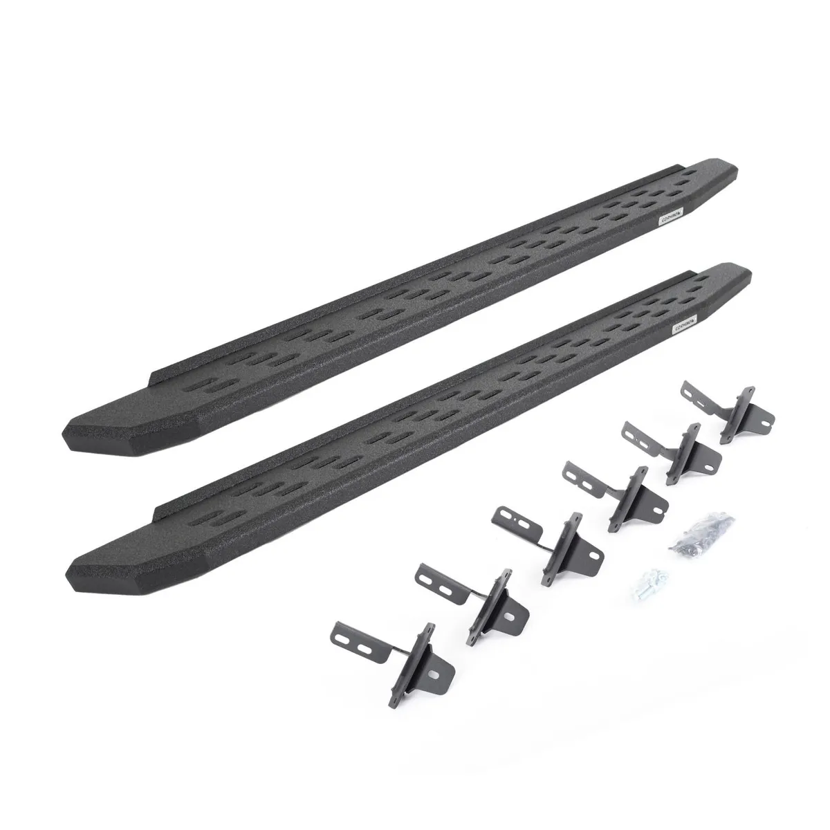 Go Rhino Go Rhino 69612973T - RB30 Running Boards with Mounting Bracket Kit - Protective Bedliner Coating
