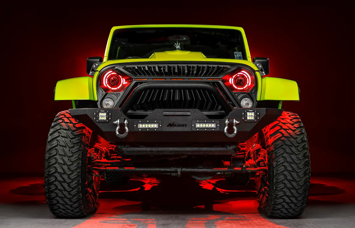 Oracle Lighting Oculus 7" ColorSHIFT Bi-LED Projector Headlights JK product image