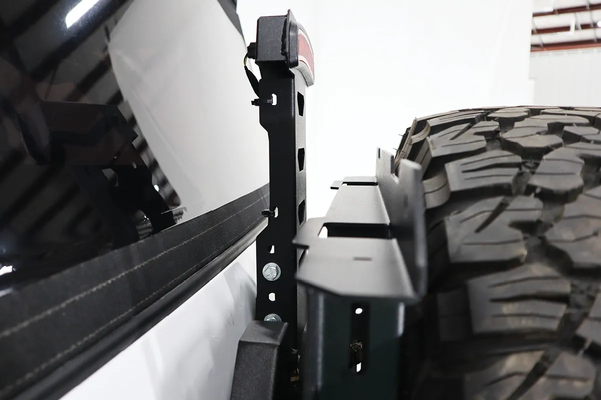 2021+ Bronco Destroyer 3rd Brake Light Mount (Black Powder Coated) product image