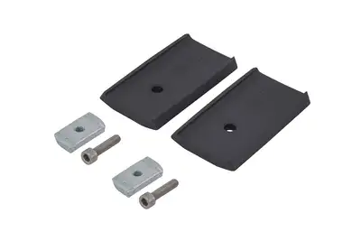 Rhino-Rack USA Rhino Rack Backbone Roof Rack, Heavy Duty RCL Black 2 Bar - JK 2dr