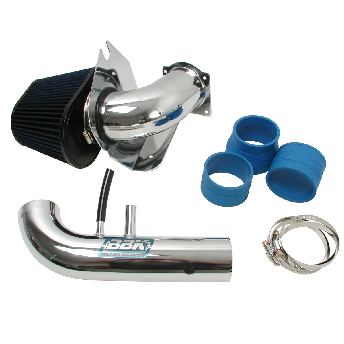 Ford Mustang GT Cold Air Intake Powder Coated Chrome Kit 96-04 product image