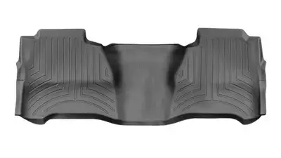 Weathertech Black Rear FloorLiner Chevrolet Silverado GMC Sierra/Sierra Denali 2500/3500 1500 2014 2015 Fits with OEM Rear Under Seat Storage