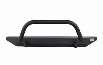 Fishbone Offroad Jeep TJ Front Bumper W/Winch Guard 97-06 Wrangler TJ Rubicon and Unlimited Steel Black Textured Powdercoat Piranha Series Fishbone Offroad