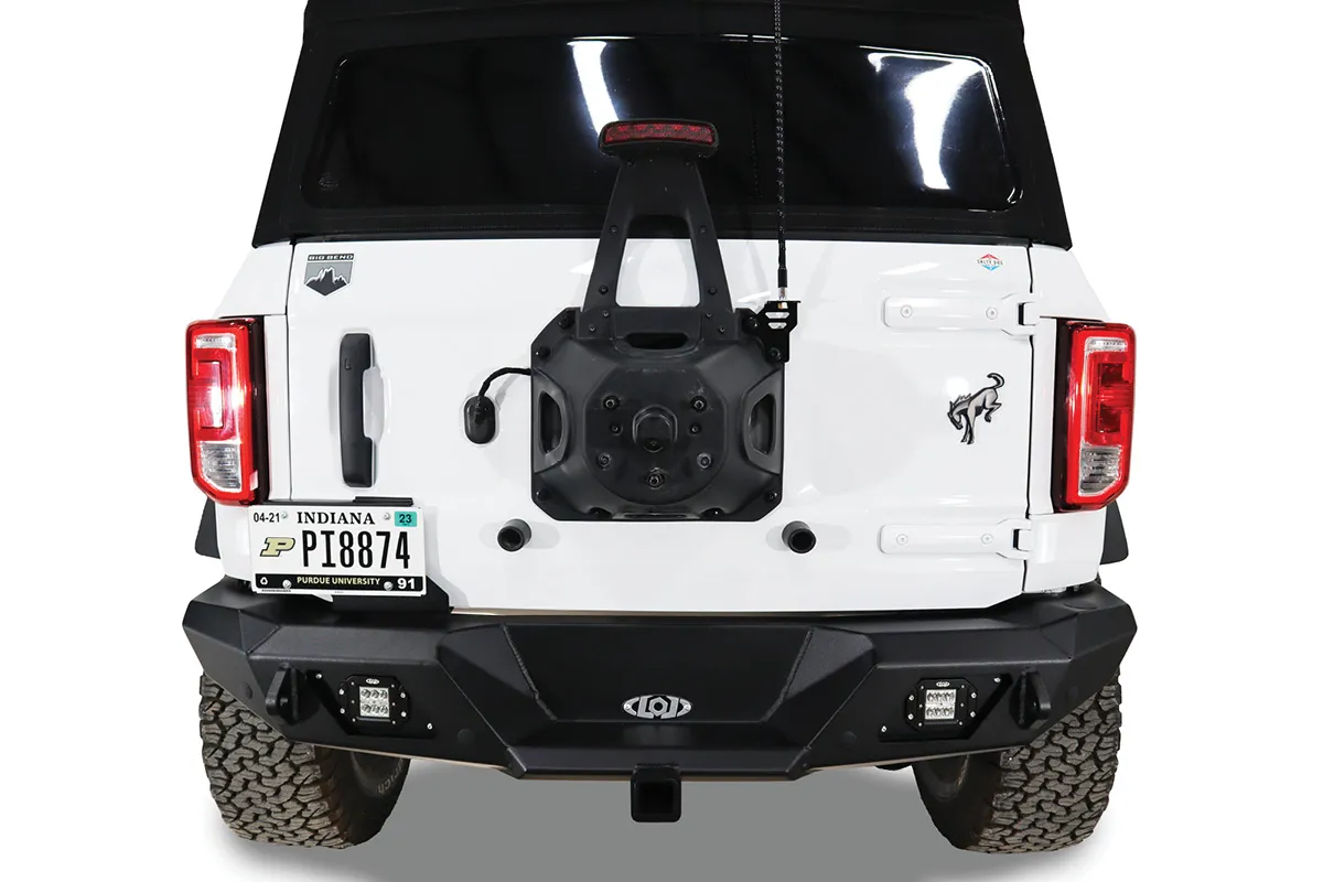 2021+ Bronco Destroyer CB Antenna Mount (Black Powder Coated) product image