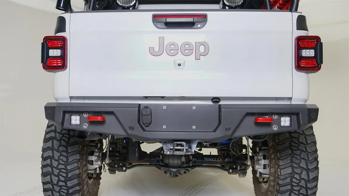 20c Gladiator Standard Rear With Sensors Premium Rear Bumper product image
