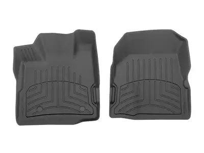 Weathertech Chevrolet Equinox 2011 Black Front FloorLiner HP Dual Driver s Side retention posts