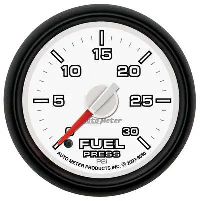 AutoMeter Gauge, Fuel Press, 2 1/16", 30psi, Digital Stepper Motor, Ram Gen 3 Fact. Match