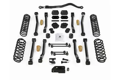 TeraFlex 18c Wrangler 2DR 3.5in Alpine Ct3 Short Arm Suspension Systemno Shock Absorbers