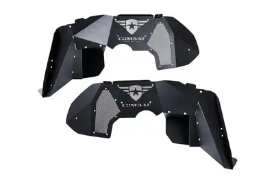 Combat Off Road Combat Off Road Aluminum Battle Ready Inner Fender Liners – Front Only - JT