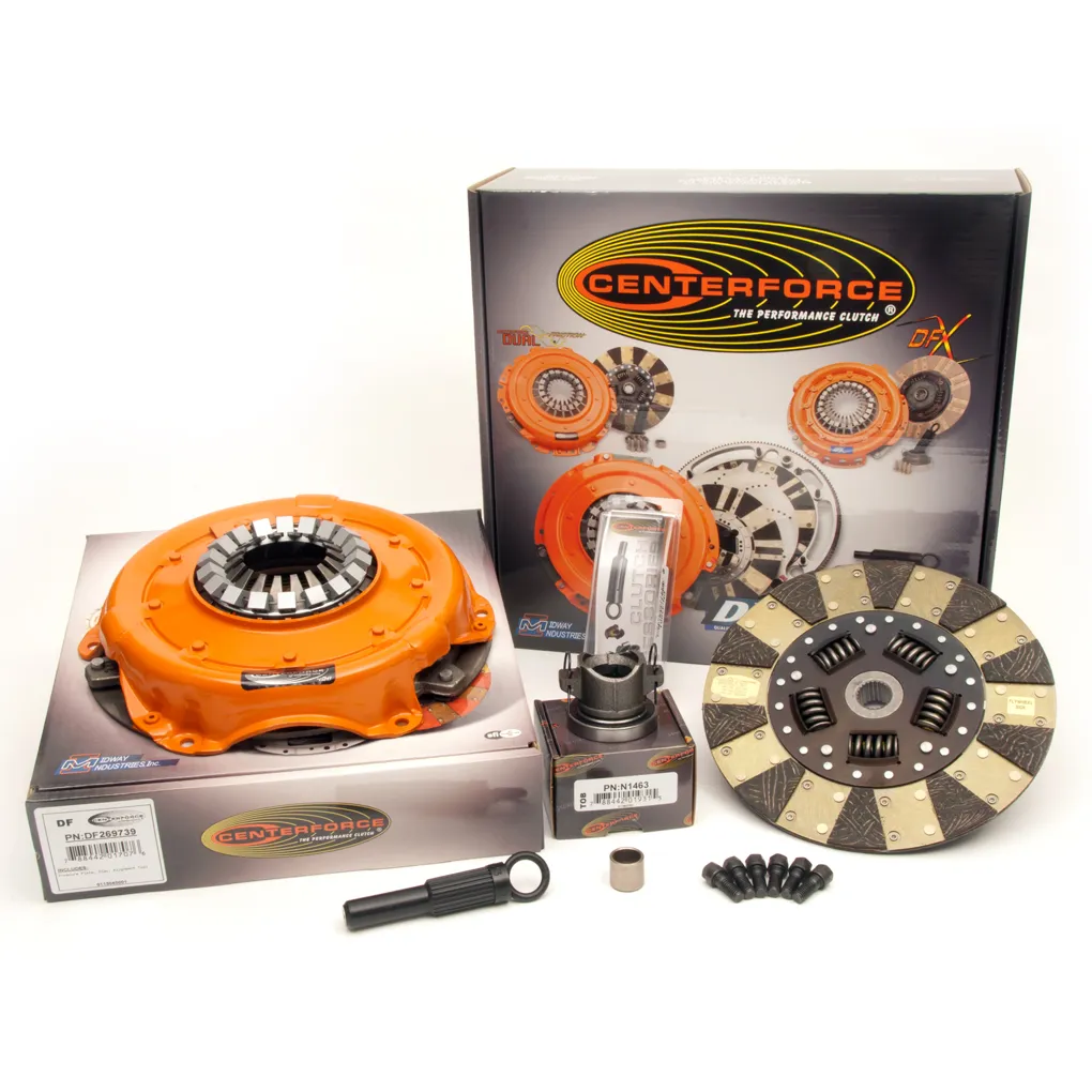 Centerforce Dual Friction ?, High Performance Clutch Kit, 590 ft/lbs Capacity, 10.4in Dia., 23-Spline, Fits Dodge/Plymouth Cars 8 Cyl product image