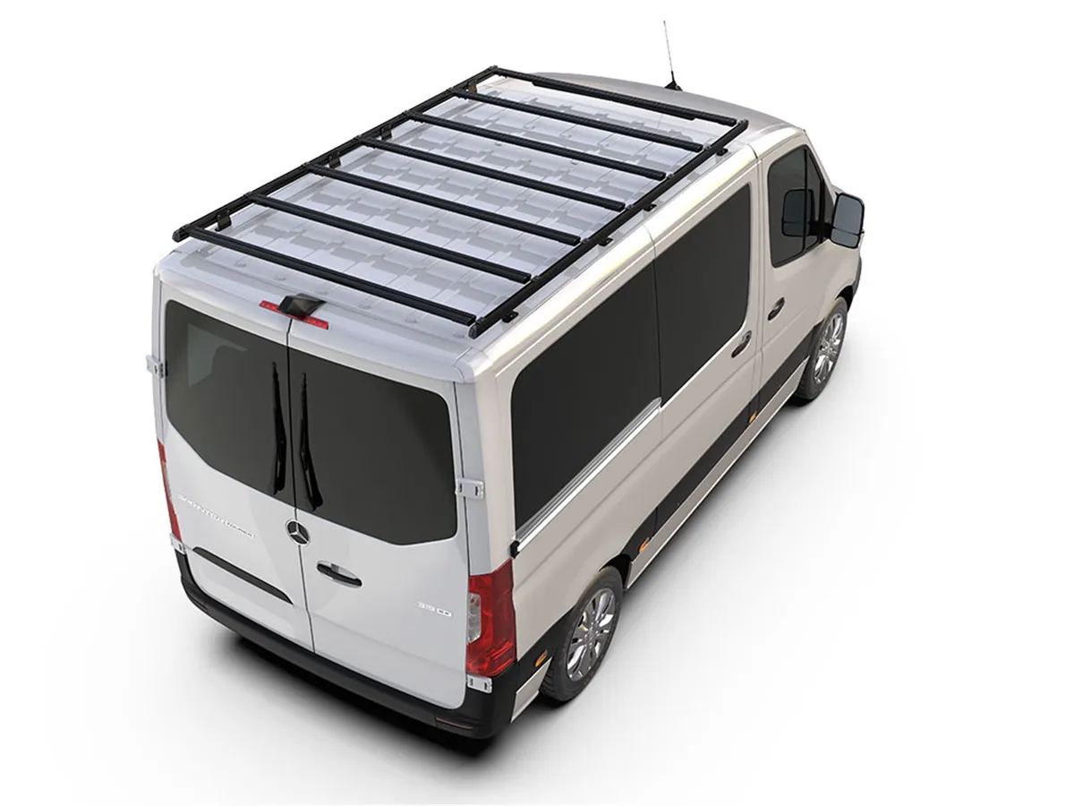 Mercedes Benz Sprinter L1H1144in SWBStandard Roof 2007-Current Slimpro Van Rack Kit - by Front Runner product image
