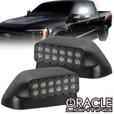 Oracle Lighting ORACLE Lighting 2017-2022 Ford Super Duty LED Off-Road Side Mirror Ditch Lights