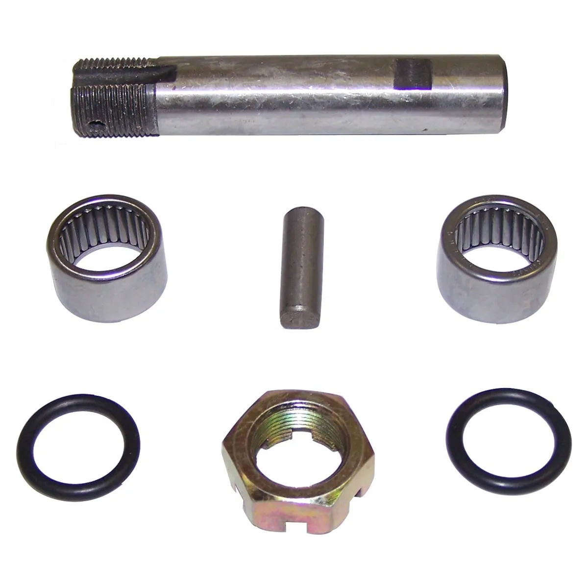 Crown Automotive Jeep Replacement 1941-1945 MB;1945-1948 CJ-2A w/ 3/4" Bell Crank;Bell Crank Repair Kit; Includes 3/4" Shaft Bearings Seals and Hardware