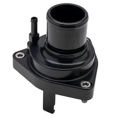 Billet Specialties Thermostat Housing Straight LT Engine Black