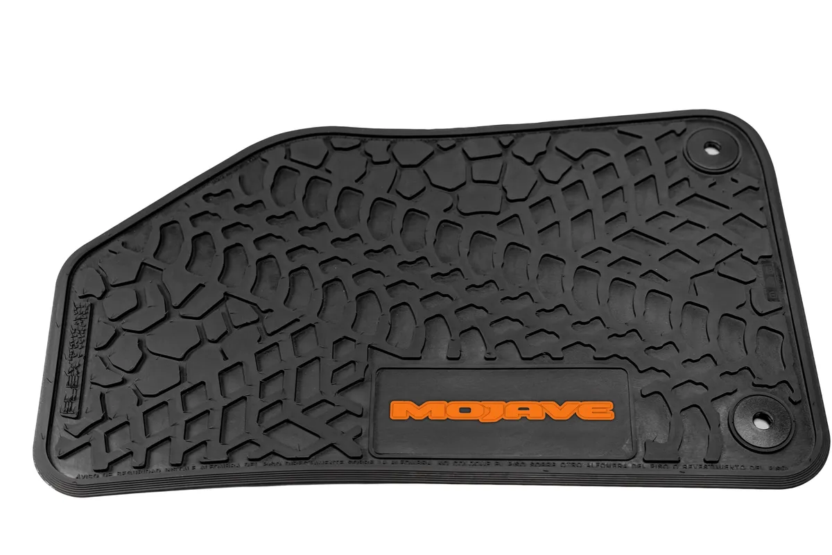 20-24 Jeep Gladiator Front and RearTire Tread/Scorched Earth Scene w/ Mojave Insert - Black w/ Orange Insert product image