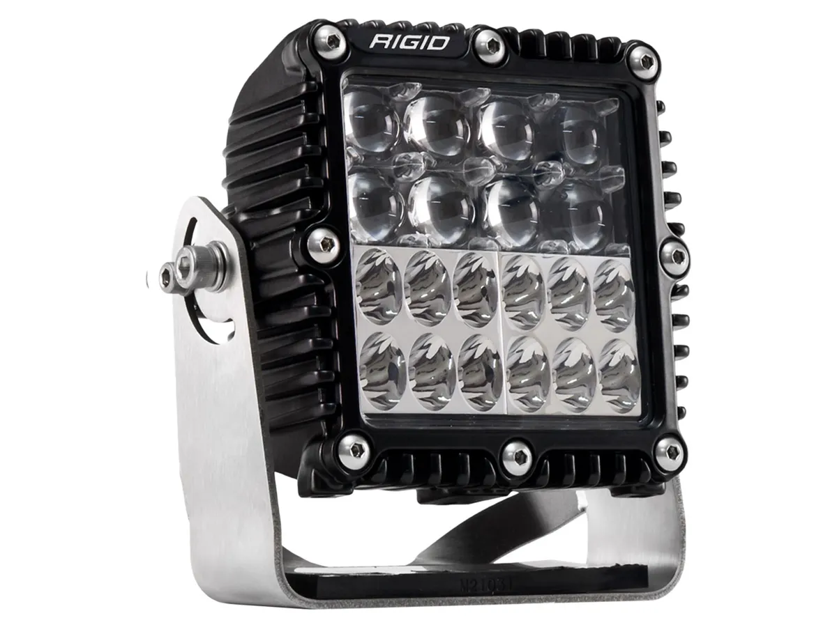 Rigid Industries 544813 Q-Series Pro LED Light, Hyperspot/Driving Combo, Black Housing, Single product image