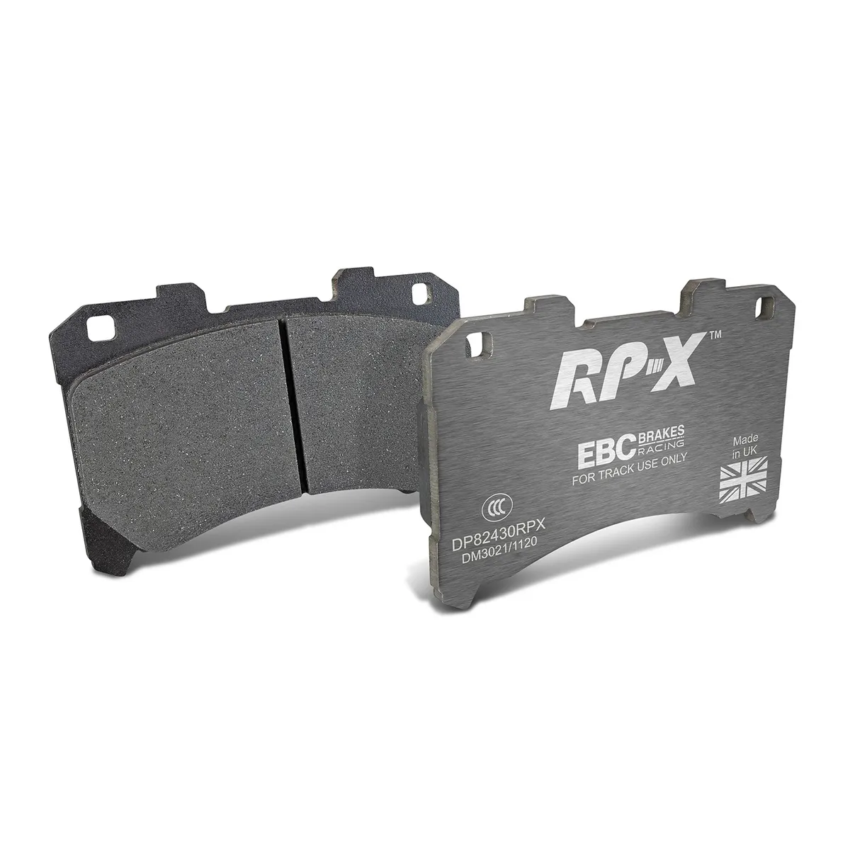 EBC RPX Race Brake Pads; Front; Fits Toyota GR Yaris 1.6L Turbo 2020; product image