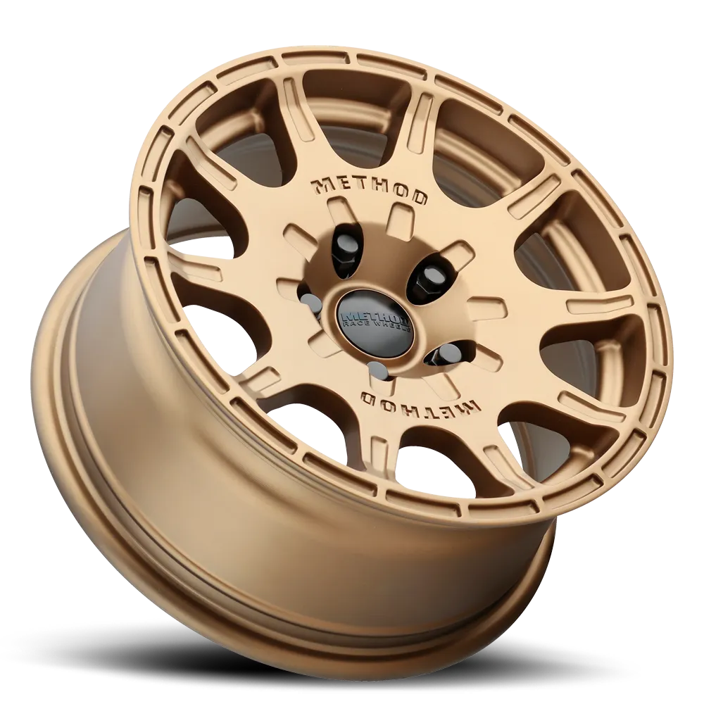 Method Race Wheels Aluminum Wheels 15x7 Rally VT-Spec MR502 Bolt Pattern 5 On 100 Offset 15 Lip Size 0 Method Bronze BRZ Method