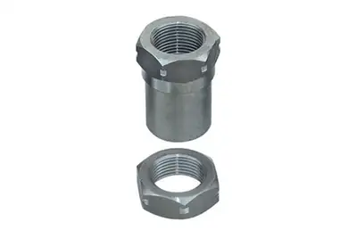 Rock Jock Threaded Bung With Jam Nut 1 Inch-14 Left Hand Thread Set RockJock 4x4