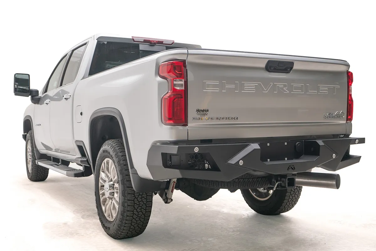 Vengeance Rear Bumper; 2 Stage Black Powder Coated; product image