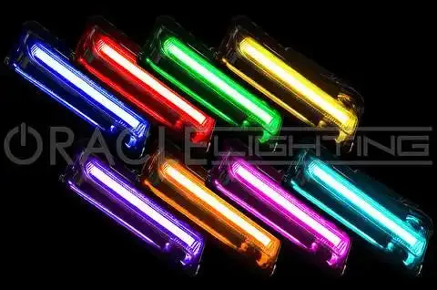 ORACLE Lighting 2016-2018 Chevrolet Camaro Backlit ColorSHIFT Fog Light DRL Upgrade Kit product image