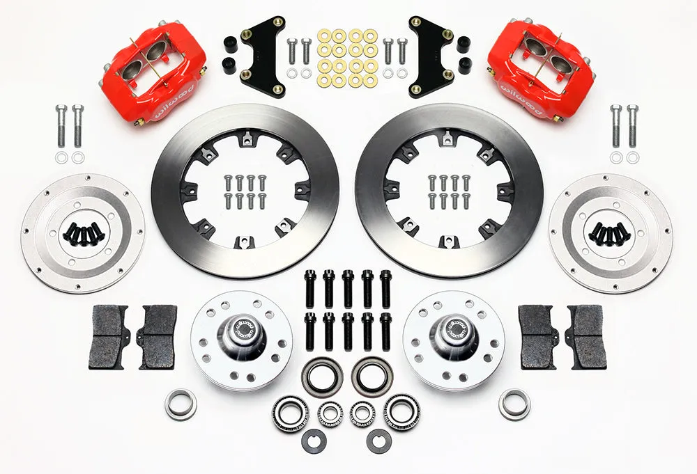 1949 - 1962 Chevrolet Forged Dynalite Big Brake Front Brake Kit (Hub) - 140-11812 product image