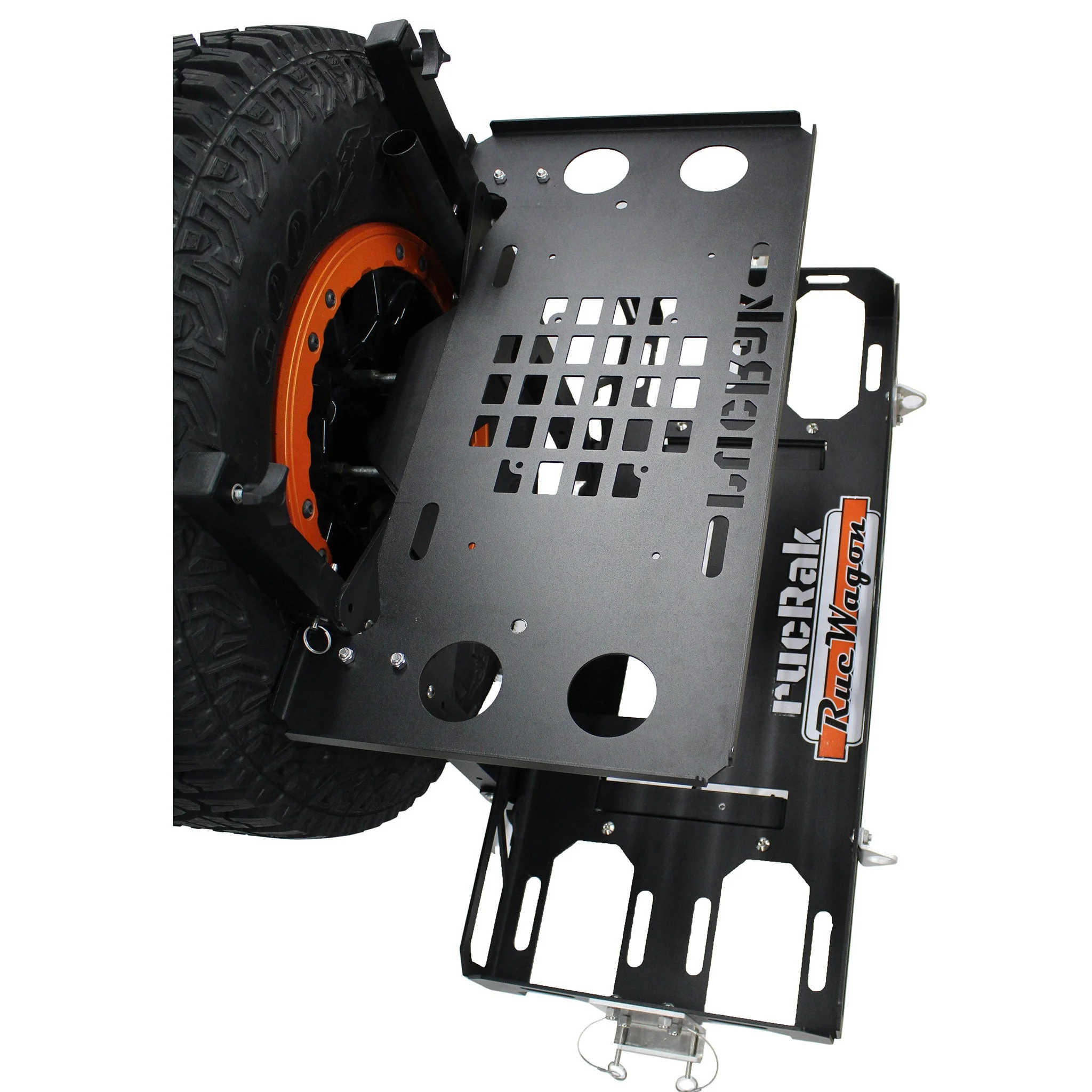 rucRak GRUNT Cargo Carrier & Bike Rack — Jeep Wrangler JL (2018+) product image