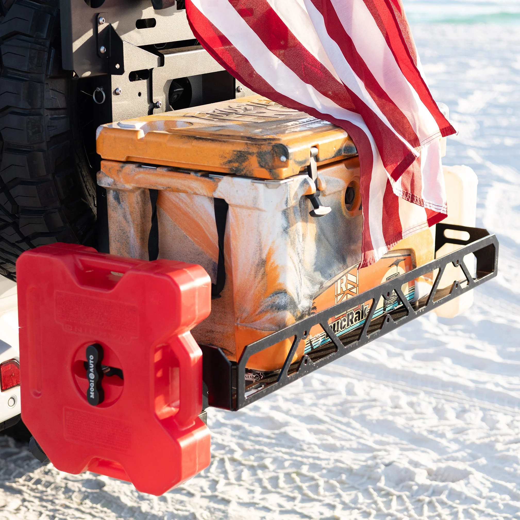 rucRak GRUNT Cargo Carrier & Bike Rack — Jeep Wrangler JL (2018+) product image