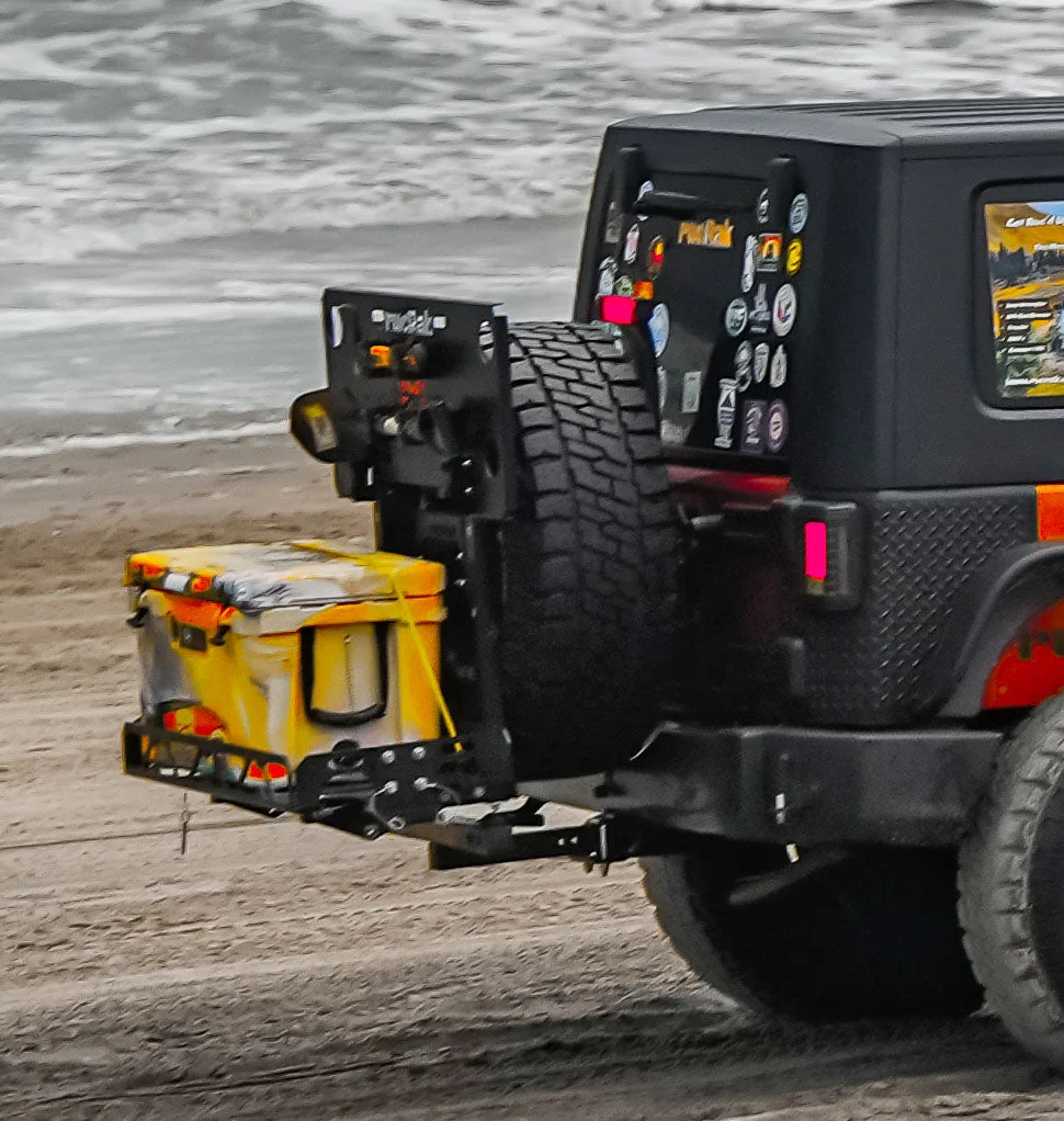 rucRak GRUNT Cargo Carrier & Bike Rack — Jeep Wrangler JL (2018+) product image