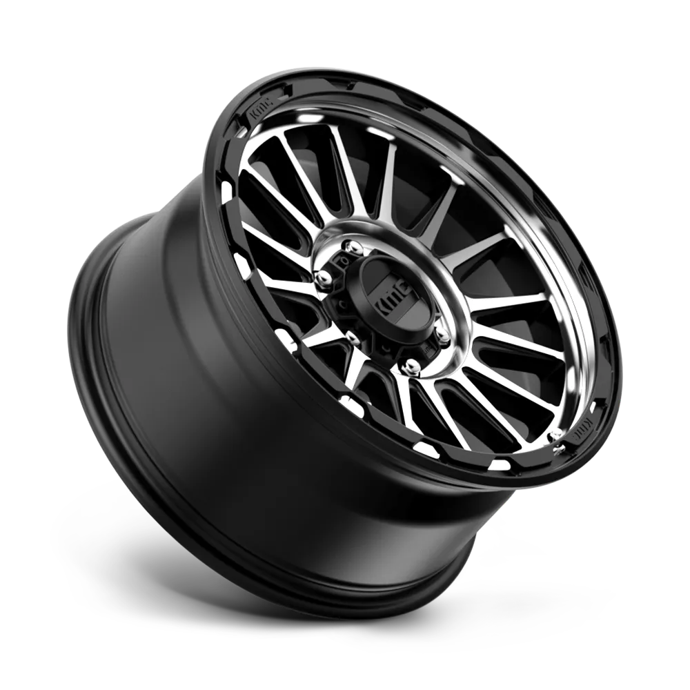 Kmc Km542 Impact 16x7 30 5x110 Satin Black Machined product image