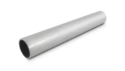 Vibrant Performance Straight Stainless Steel Tubing; 1.25 in. Nominal Pipe Size; 1.65 in. Actual OD; 1.45 in. Actual ID; 12 in. Length; Sch. 10 Pipes; Natural;