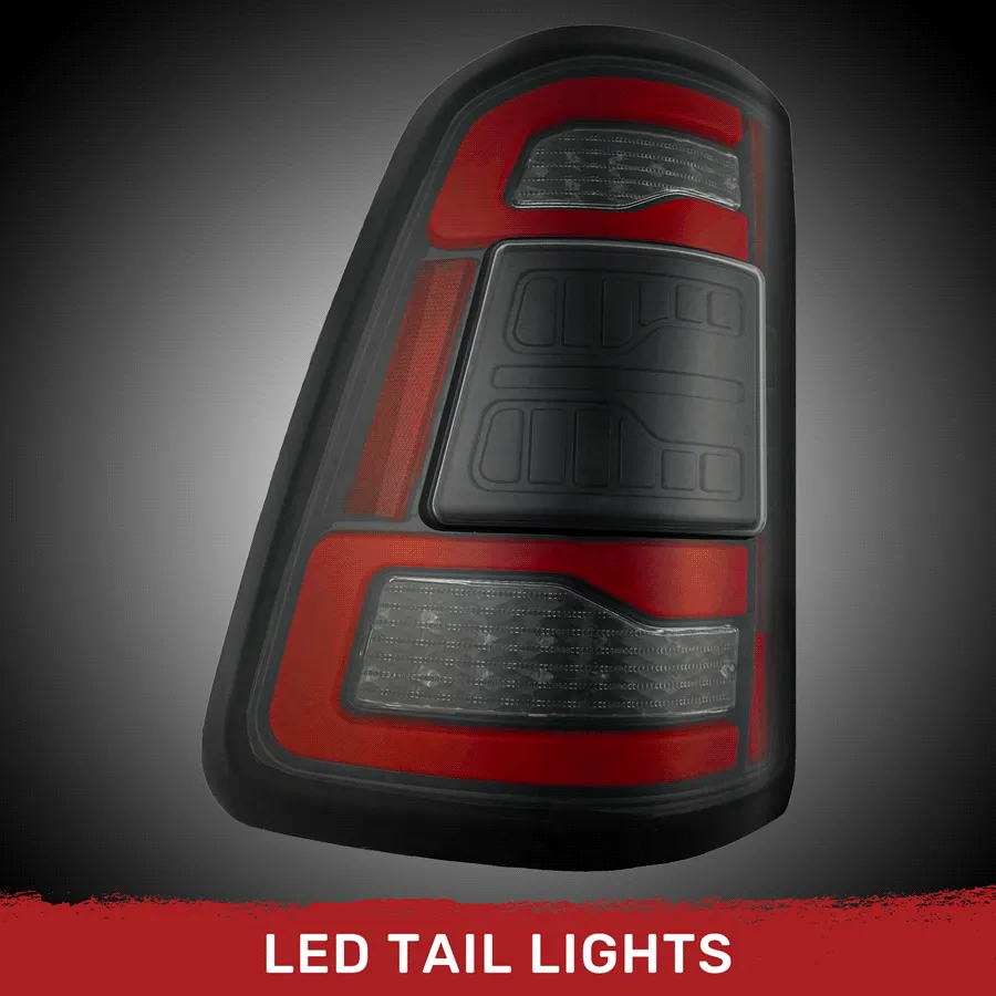 Dodge 19-20 RAM 1500 And 20-21 RAM 25003500 Oled Tail Lights Replaces Factory OEM LED Tail Lights - Smoked Lens product image