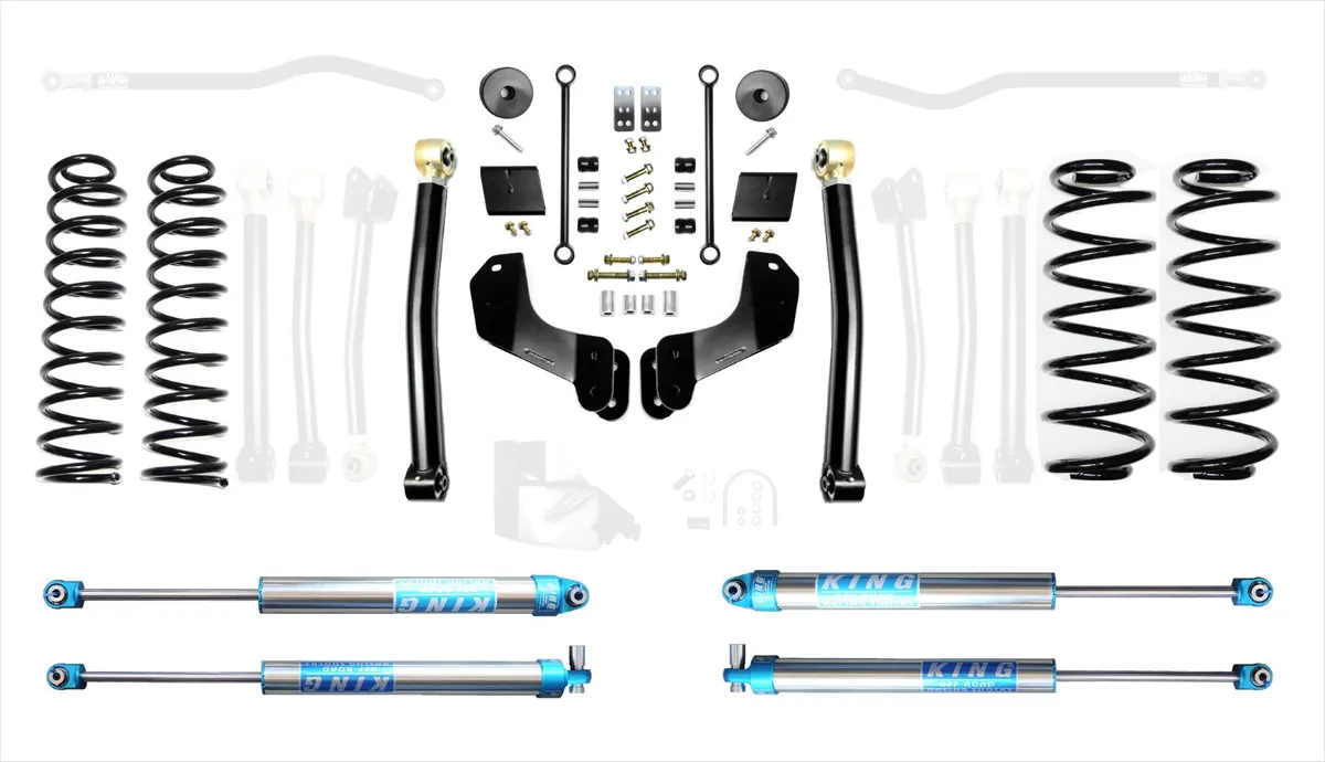 Jeep Wrangler JL 2.5 Heavy Duty Enforcer Overland Lift Stage 4 Plus With EVO Spec King 2.5 Shocks product image