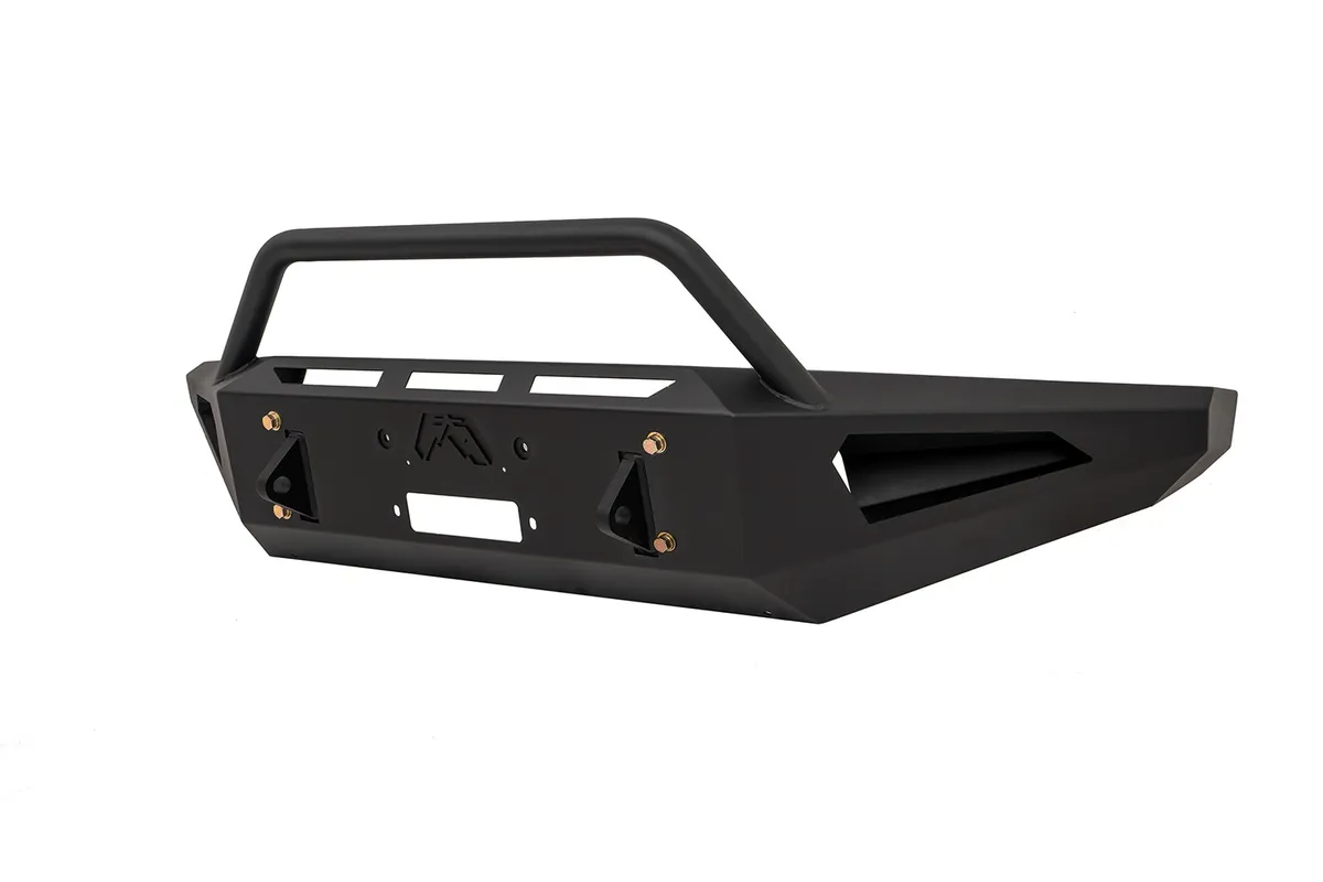 1722 F250/F350/F450/F550 Red Steel Front w/ Prerunner Guard Bumper product image