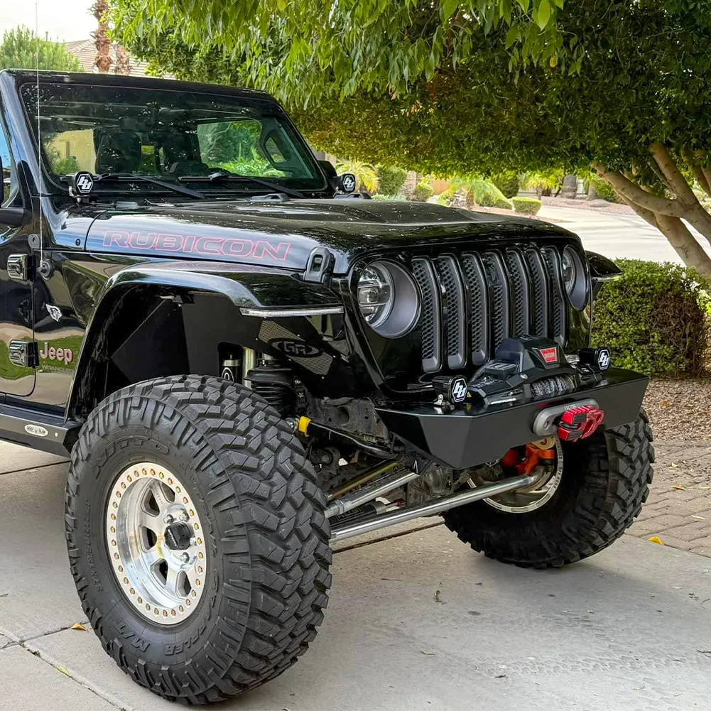 18c Wrangler/20c Gladiator Krawler Lite Front Bumper Witho Hoop Raw product image