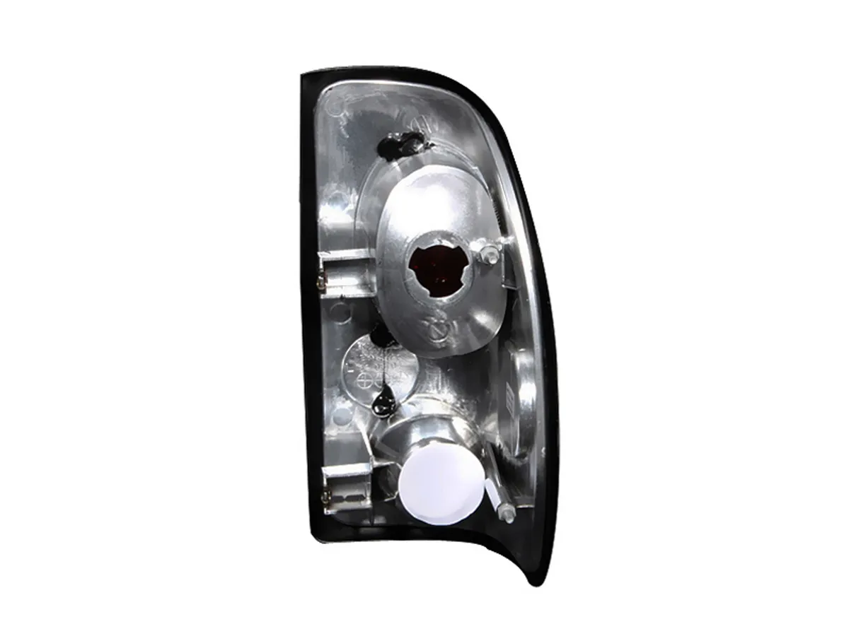Tail Light Assembly; Clear Lens; Black Housing; Pair; product image