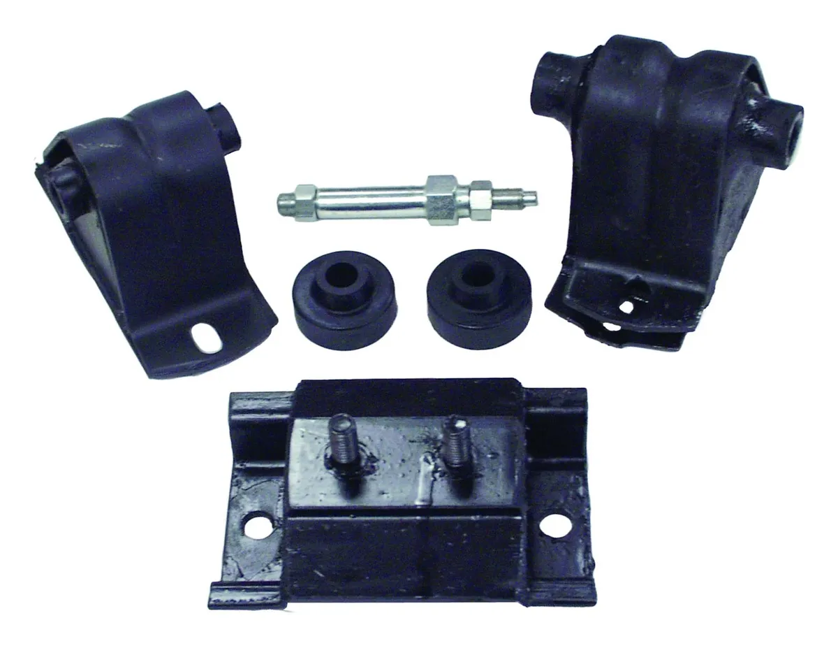 1991-1995 Wrangler YJ w/ 2.5L engine; Includes: 2 engine mounts 1 transmission mount 2 insulators & 1 stud product image