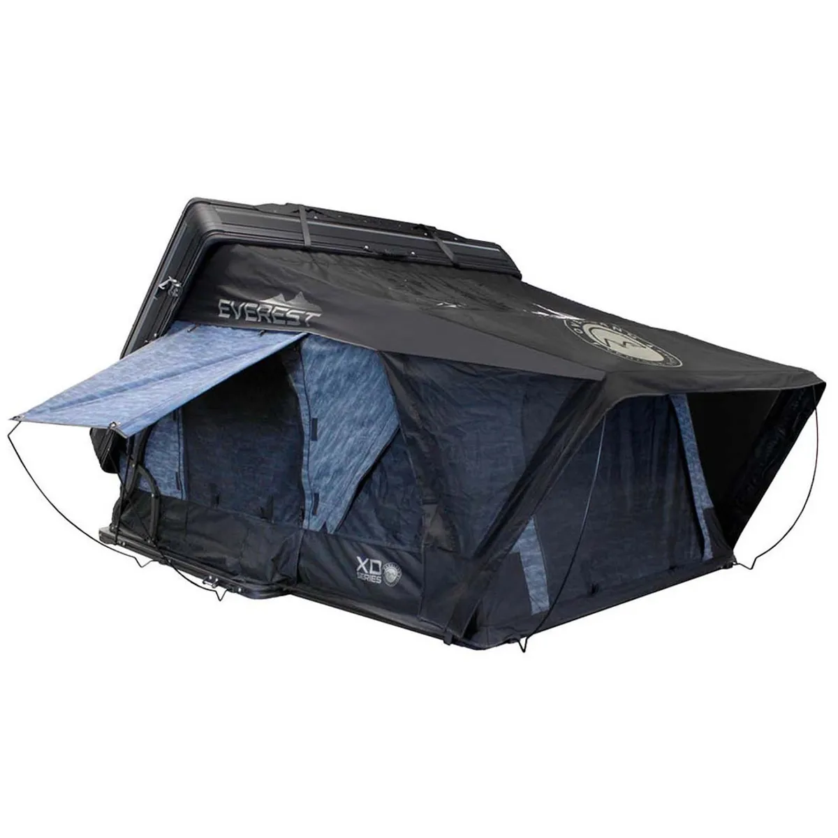 XD Everest 2 - Cantilever Aluminum Roof Top Tent, 2 Person, Grey Body and Black Rainfly Overland Vehicle Systems product image