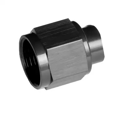 Redhorse Performance 20AN Two Piece Flare Cap Nut Black