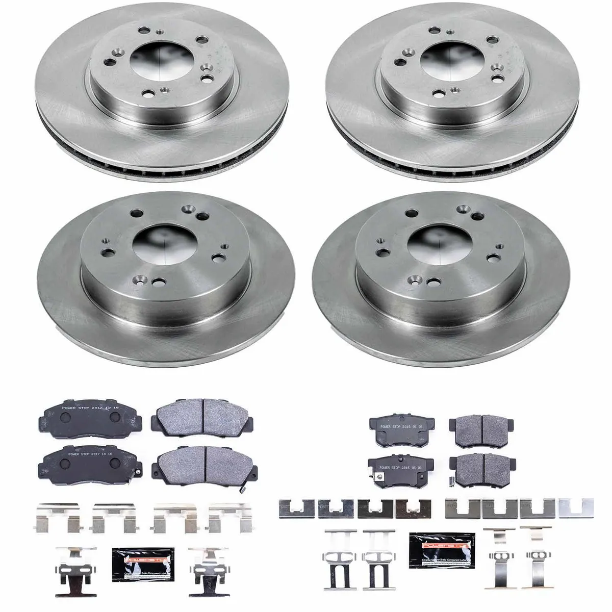 Track Day Spec Kit-Stage 2 Kit For Spec Racing Series/Advanced Track Day Enthusiasts: Rotors And Pads-For Use W/Race Tires product image